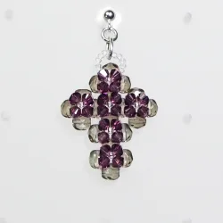 Pierces - Silver brass - Earrings Arabella - Pierces - Silver brass - Laiton argenté